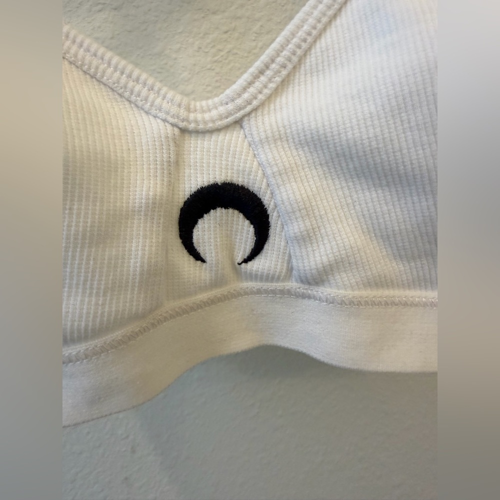 Marine Serre White Bralette - Picture 3 of 11
